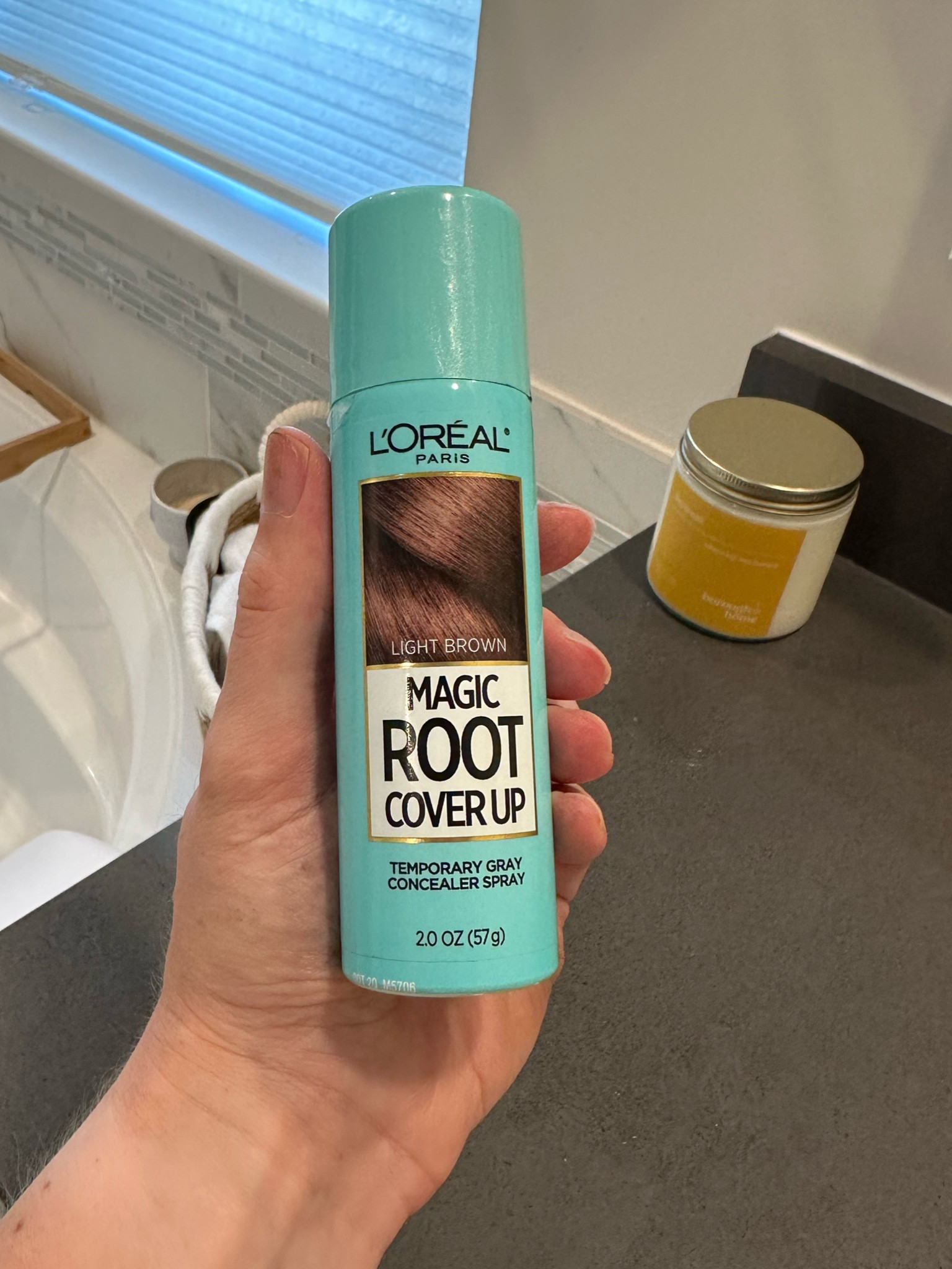 // ✨ Sorcery!✨// 

How am I just finding out about this!!? This is perfect to use in between my root touchups. It sprays on so evenly and covers up my grays. 

#LTKBeauty