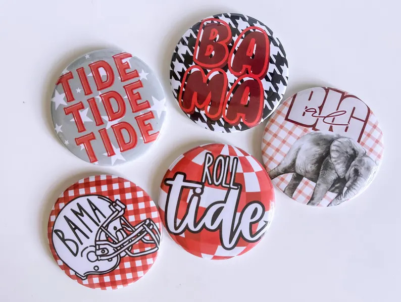 ALABAMA GAMEDAY BUTTONS | Etsy (Global)