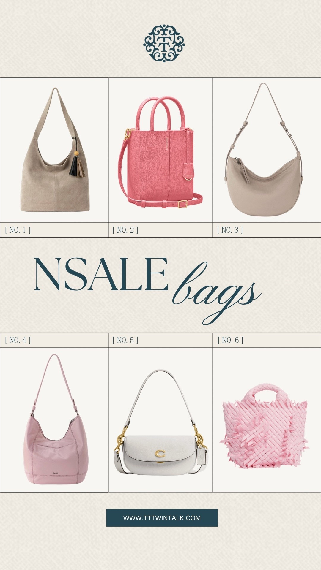 A beautiful handbag can completely change the feel of an outfit, and this collection has a style for every occasion. From roomy shoulder bags and structured crossbodies to playful woven totes and soft pastel hues, these picks blend function with timeless style. Whether you love classic neutrals or a pop of pink, these are bags you'll reach for again and again.

#LTKSaleAlert #LTKSeasonal #LTKgrwm