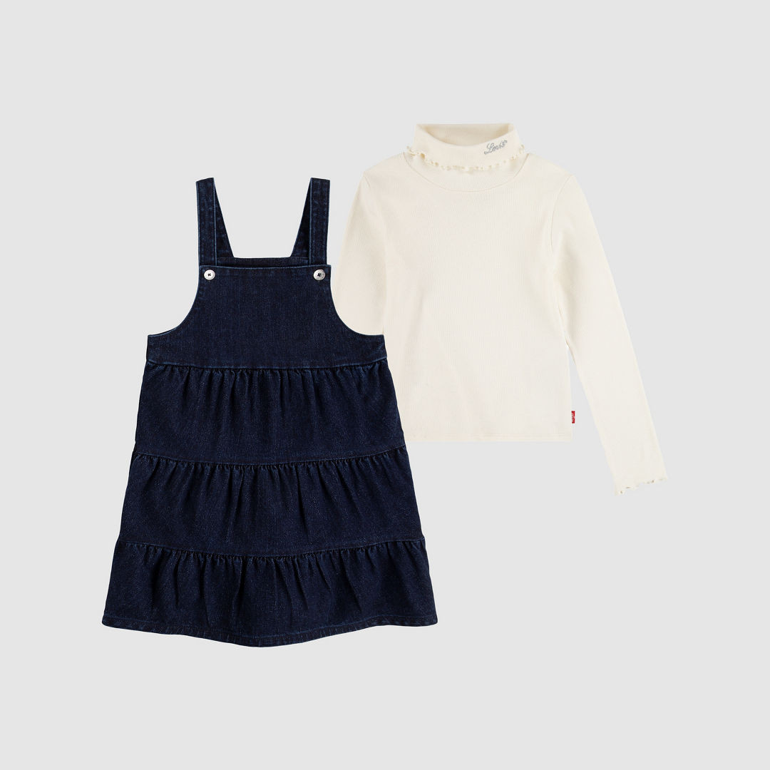 Levi's Tiered Sparkle Skirtall - Girls 6 | Levi's US