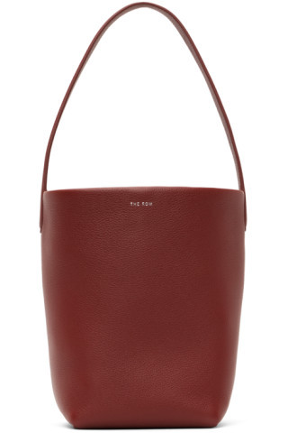 Burgundy Small N/S Park Tote | SSENSE