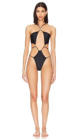 Michael Costello x REVOLVE Zadie One Piece in Black. - size XL | Revolve Clothing (Global)