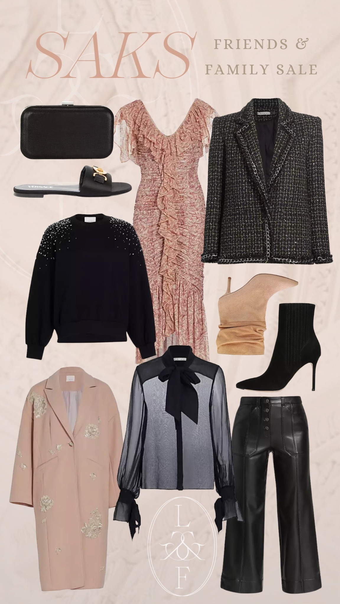 Saks Friends & Family sale started today! Rounding up lots of favorites for fall, from faux leather to trending denim, and always a little sparkle. Friends & Family! 25% OFF* New Arrivals, 20% OFF* Select Jewelry! Valid 9/22-10/1. Shop Now!@Saks #Saks #SaksPartner

#LTKfindsunder100 #LTKsalealert #LTKfindsunder50