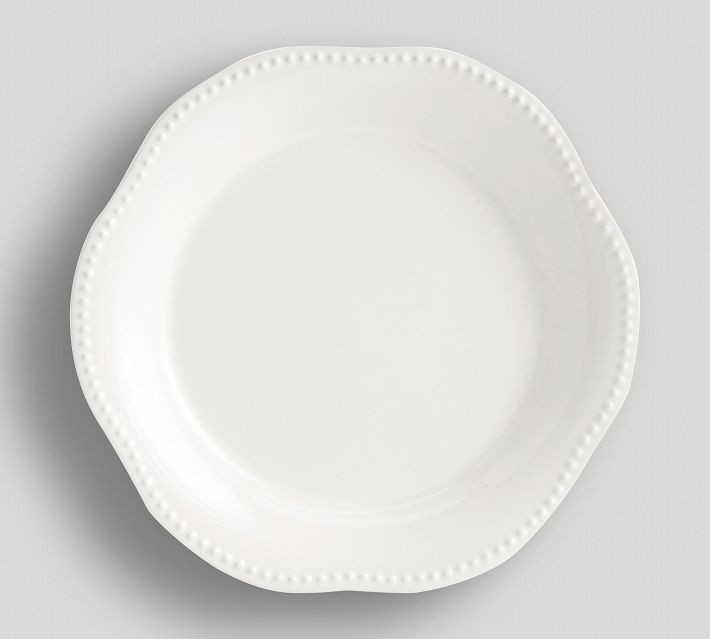 Emma Beaded Stoneware Dinner Plates | Pottery Barn (US)