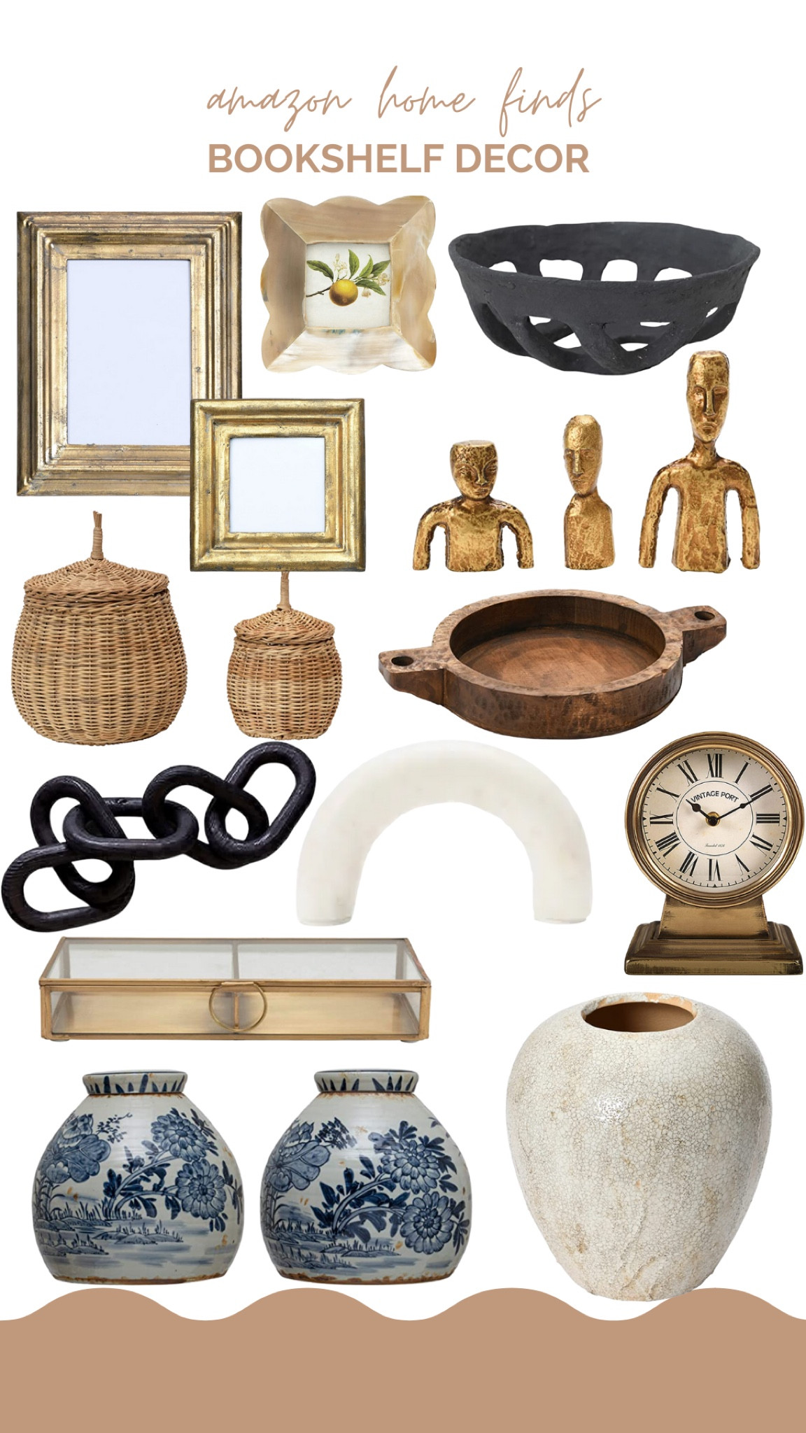 Amazon Bookshelf Decor Finds #FounditonAmazon #Amazon

#LTKhome