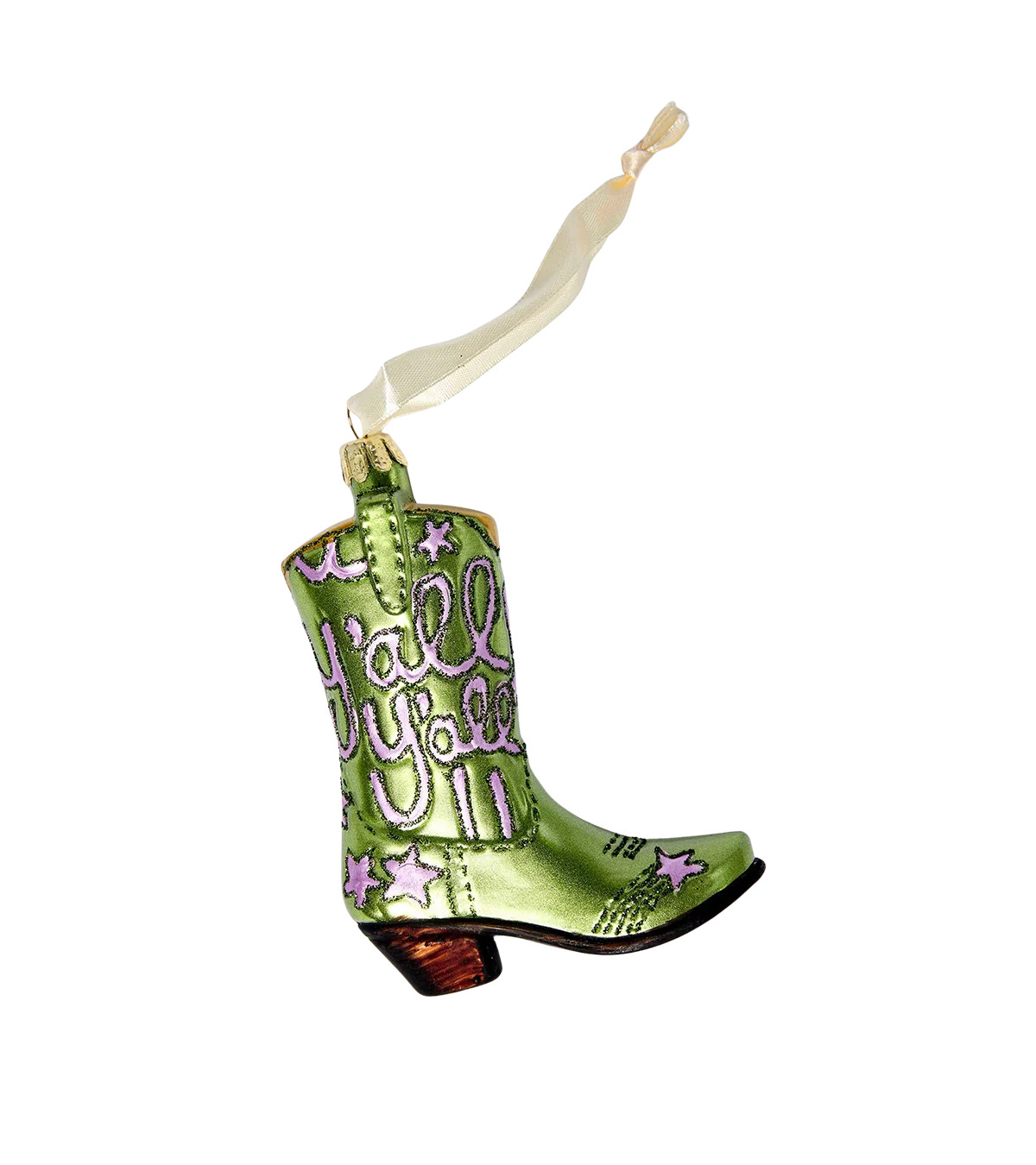 MC Sophie Metallic Olive Holiday Ornament | Miron Crosby | Miron Crosby