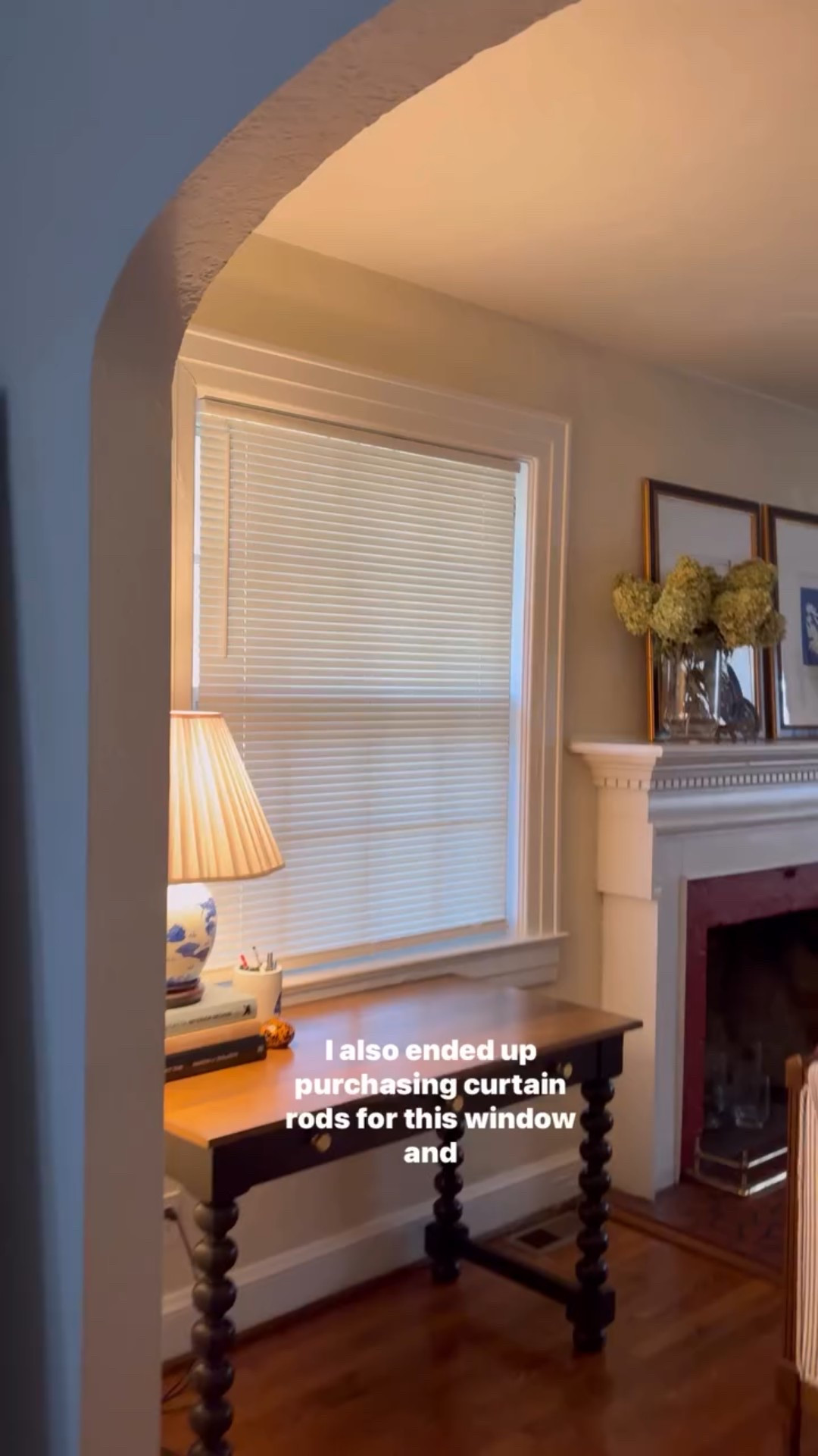 Living room curtains