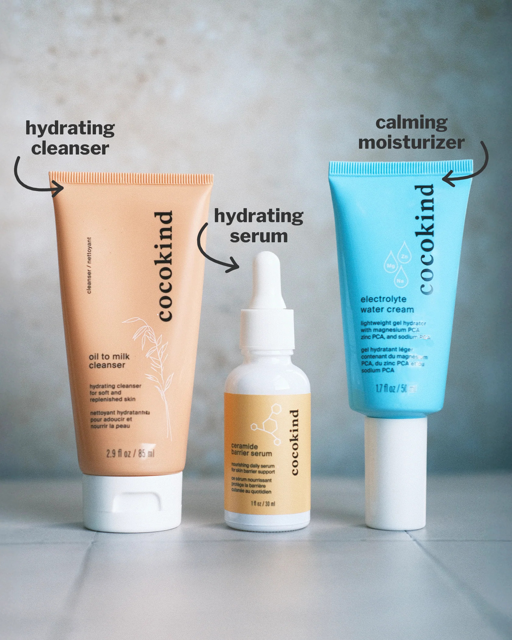 calm & hydrate starter set | Cocokind