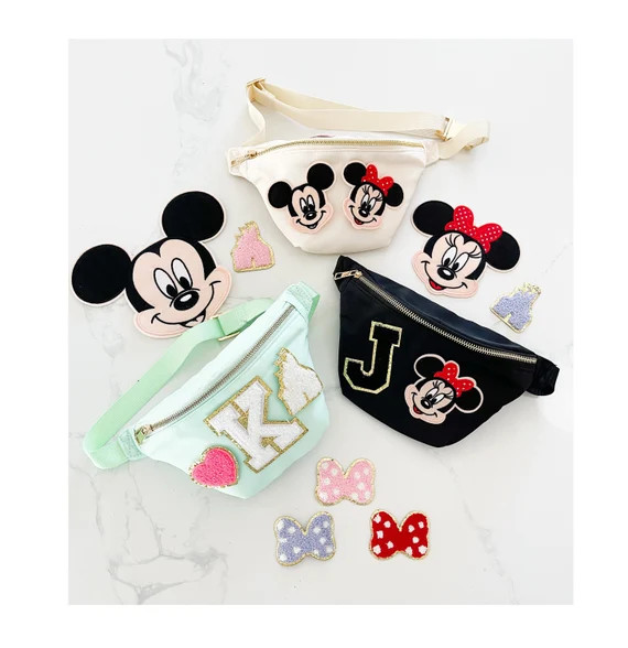 DISNEY FANNY PACK Stoney Clover Disney Patch Nylon Fanny pack Disney Iron On Chenille Patch nylon... | Etsy (US)