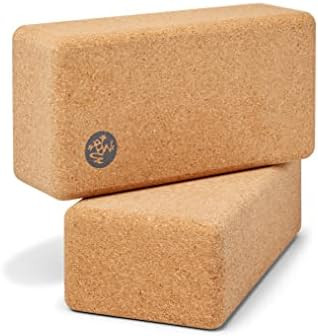 Manduka Yoga Block - Fine-Grain Cork Block, Yoga Equipment, Home Gym Accessory, Pilates Tool, Lig... | Amazon (US)