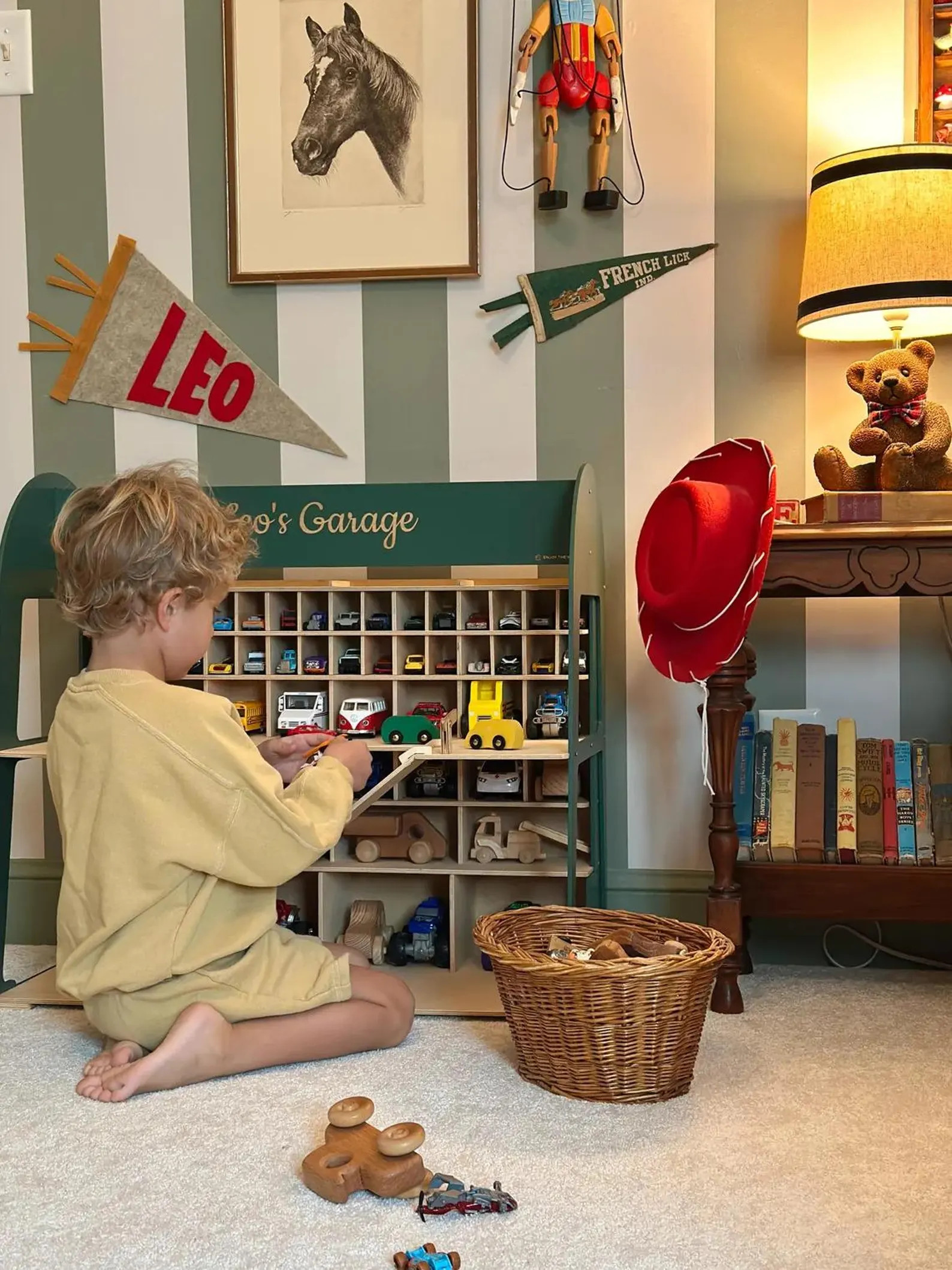 Toy Car Parking Garage, Toddler Christmas Gift, Personalized Toys for Boys, Montessori Toy Car St... | Etsy (US)