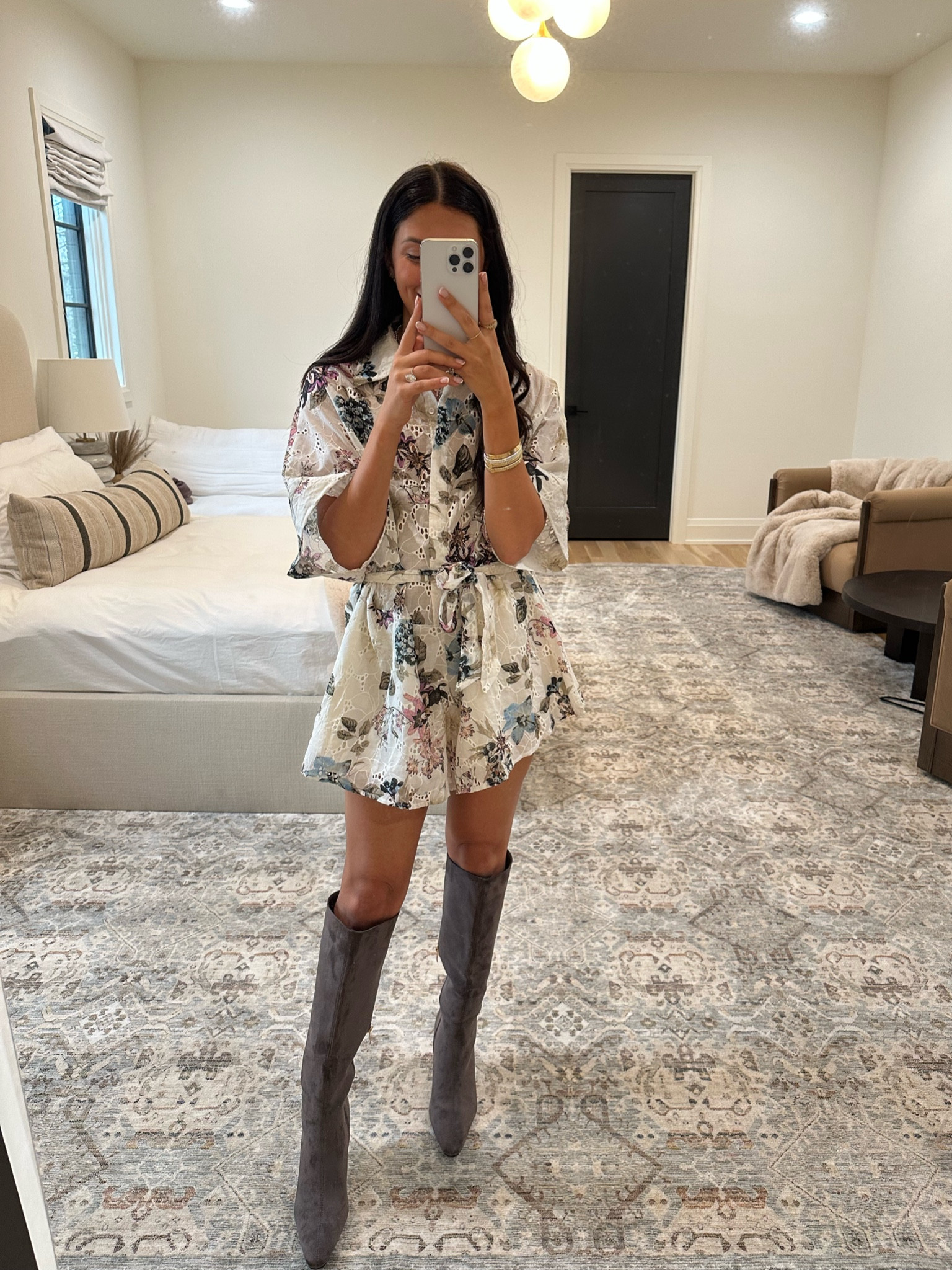 Romper: small (dede30)
The cutest cutest romper. The top is sheer & has eyelet cut outs but tossed on a tank under & it’s so cute! 

Dressupbuttercup.com #dressupbuttercup #dederaad 

#LTKSeasonal #LTKFindsUnder50 #LTKStyleTip