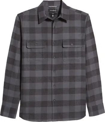 Grindle Trim Fit Plaid Flannel Button-Up Shirt | Nordstrom