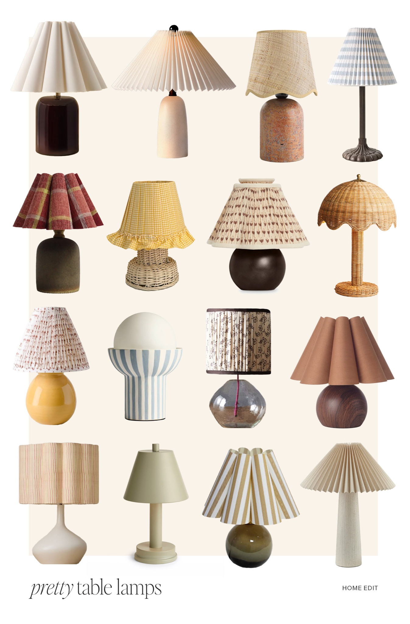 pretty table lamps

#LTKHome