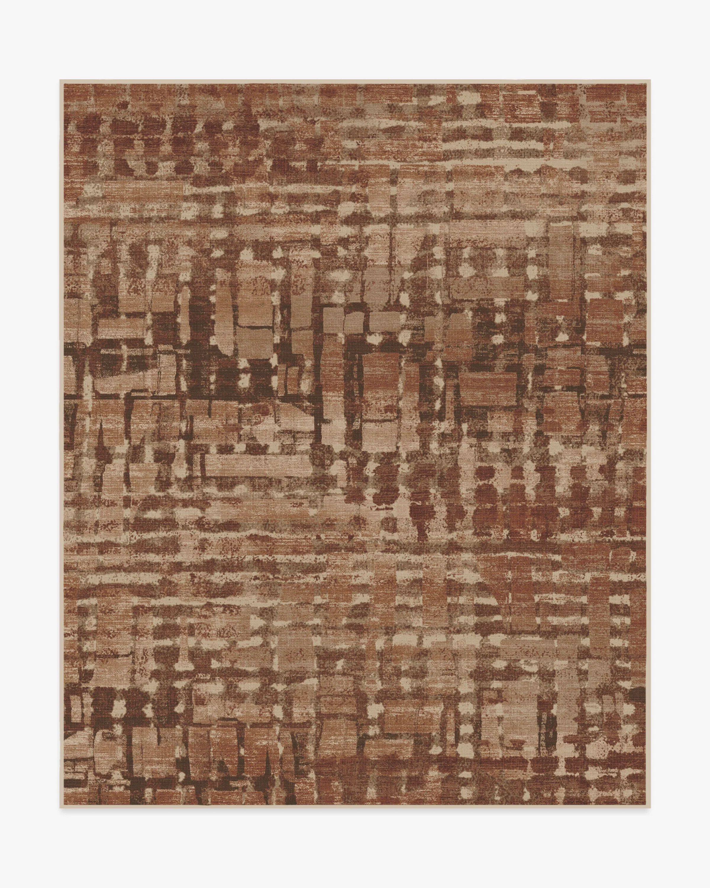 Architectural Digest Brooklyn Copper Clay Tufted Rug | Ruggable