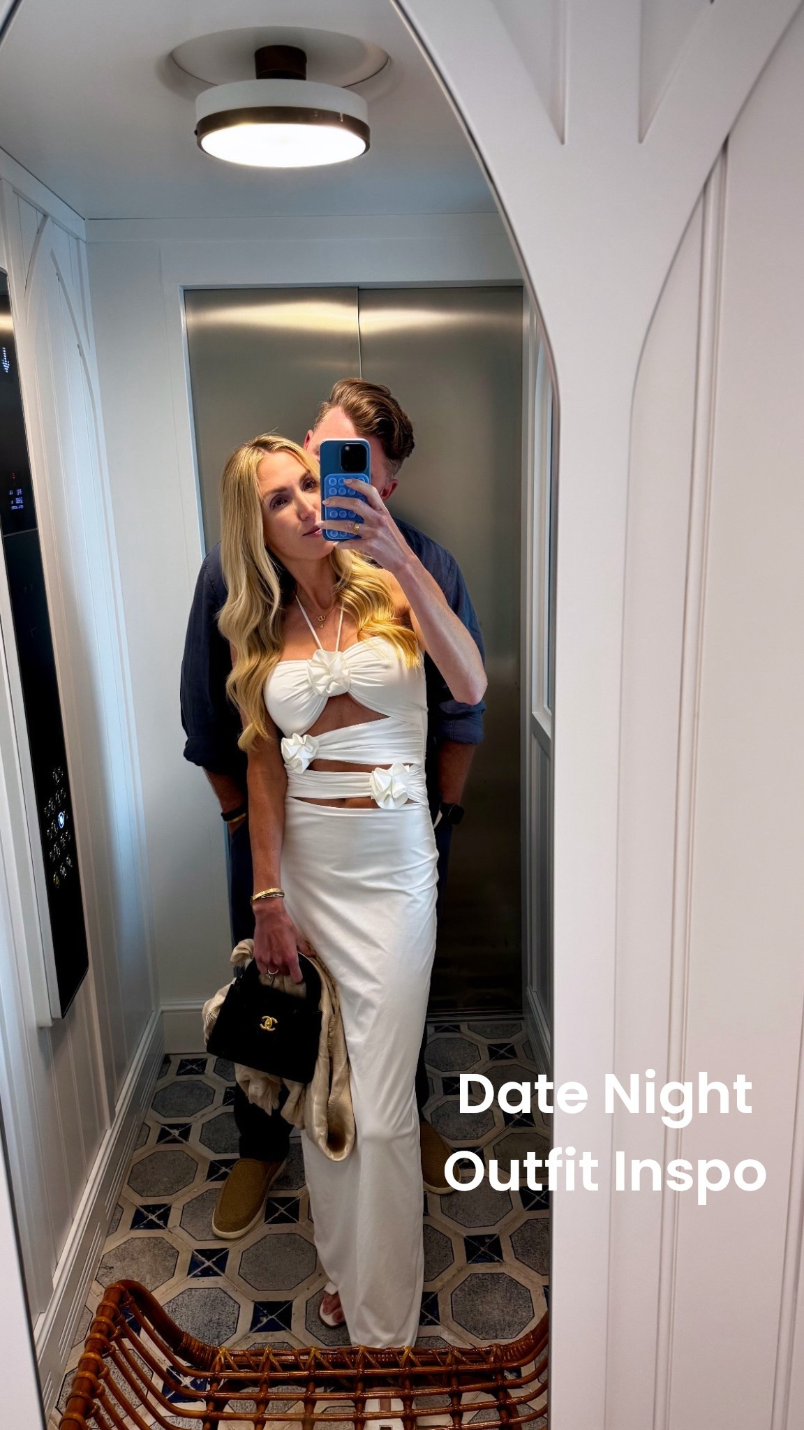White summer dress