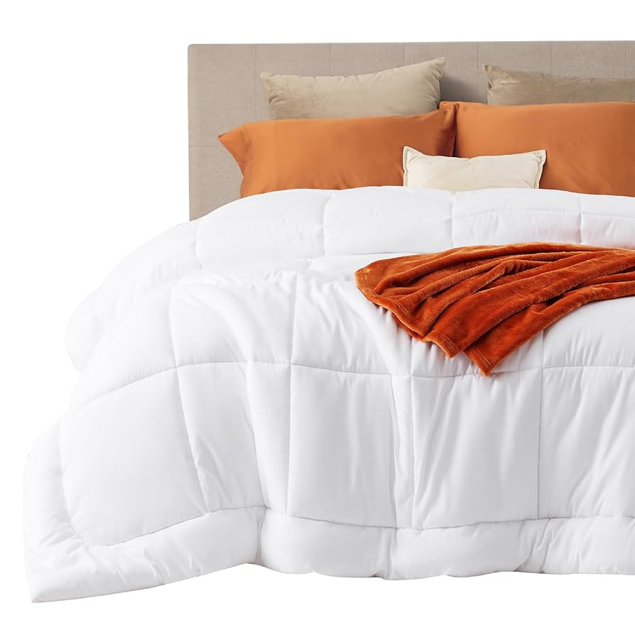 Bedsure Comforter Duvet Insert - Quilted Comforters King Size, All Season Duvet, GentleSoft Down ... | Amazon (US)
