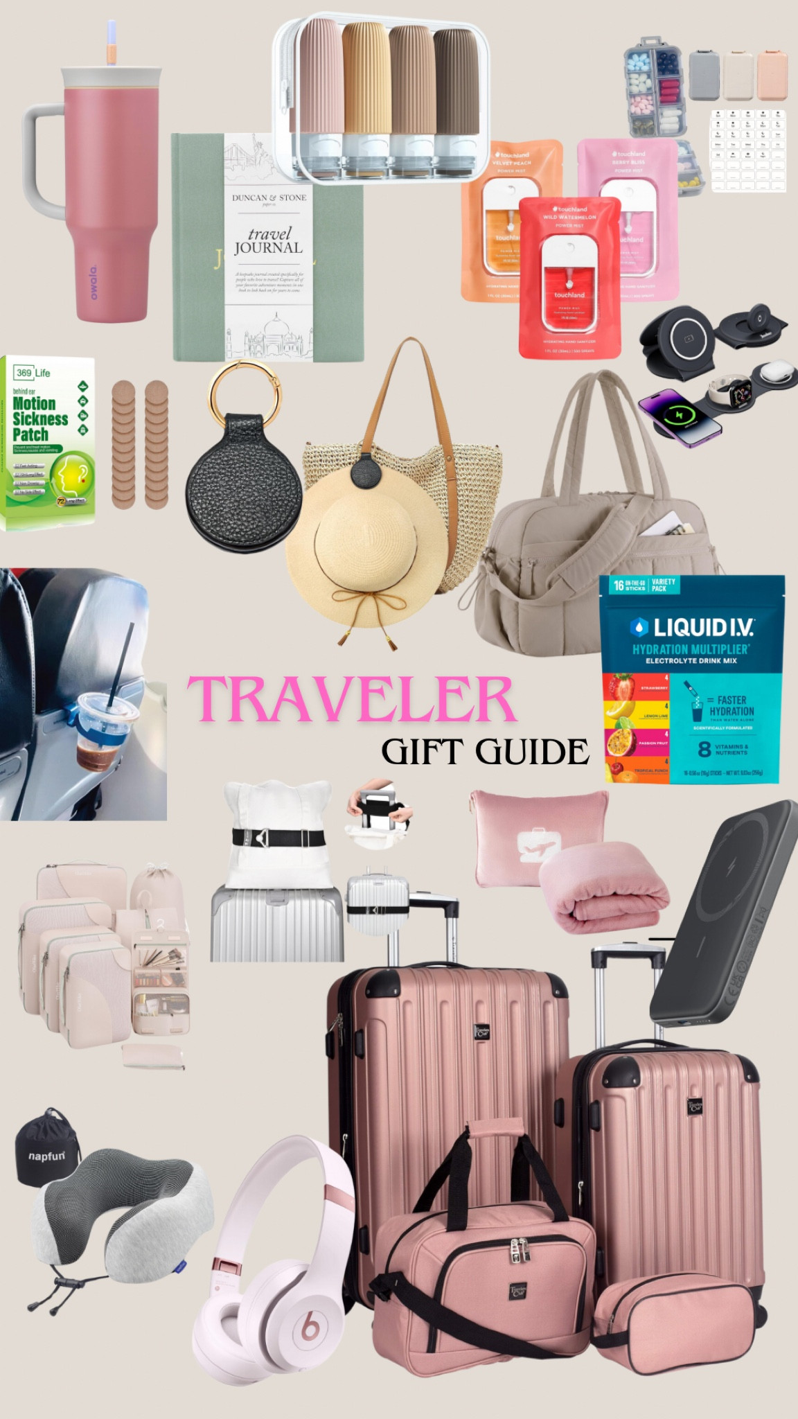 Gift guide for the traveler! These are all so practical and make life so much easier (and enjoyable) when flying! 

#LTKCyberWeek #LTKGiftGuide #LTKTravel