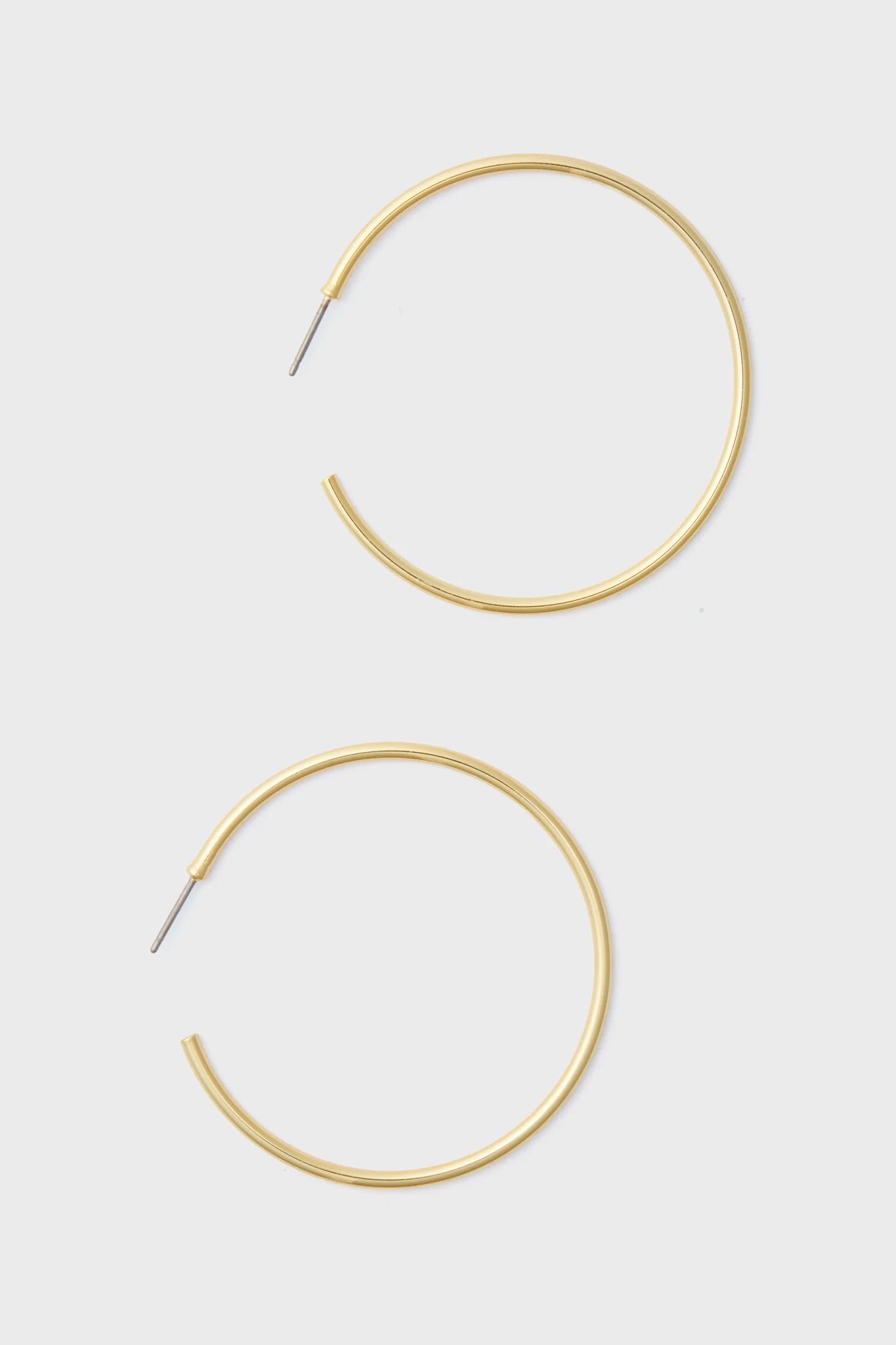 Gold Large Hoop Earrings | Tuckernuck (US)