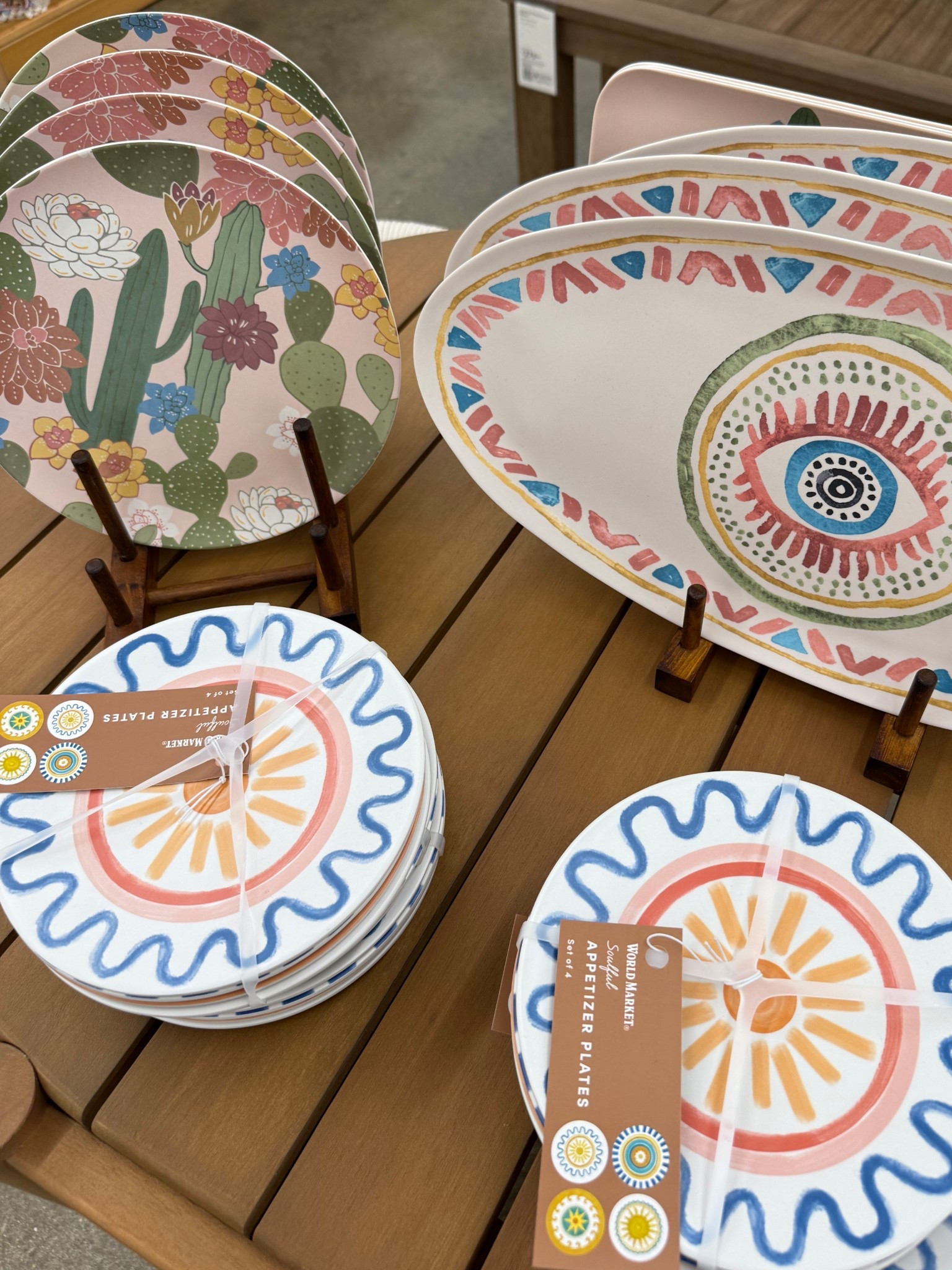 Stopped into World Market today and spotted this new outdoor collection! I absolutely LOVE this set! The colors were bright but muted! So pretty! 


Outdoor entertaining, outdoor decor, outdoor dinnerware, plastic plates, serving trays, summer parties, summer decor 

#LTKHome #LTKSummerEdit