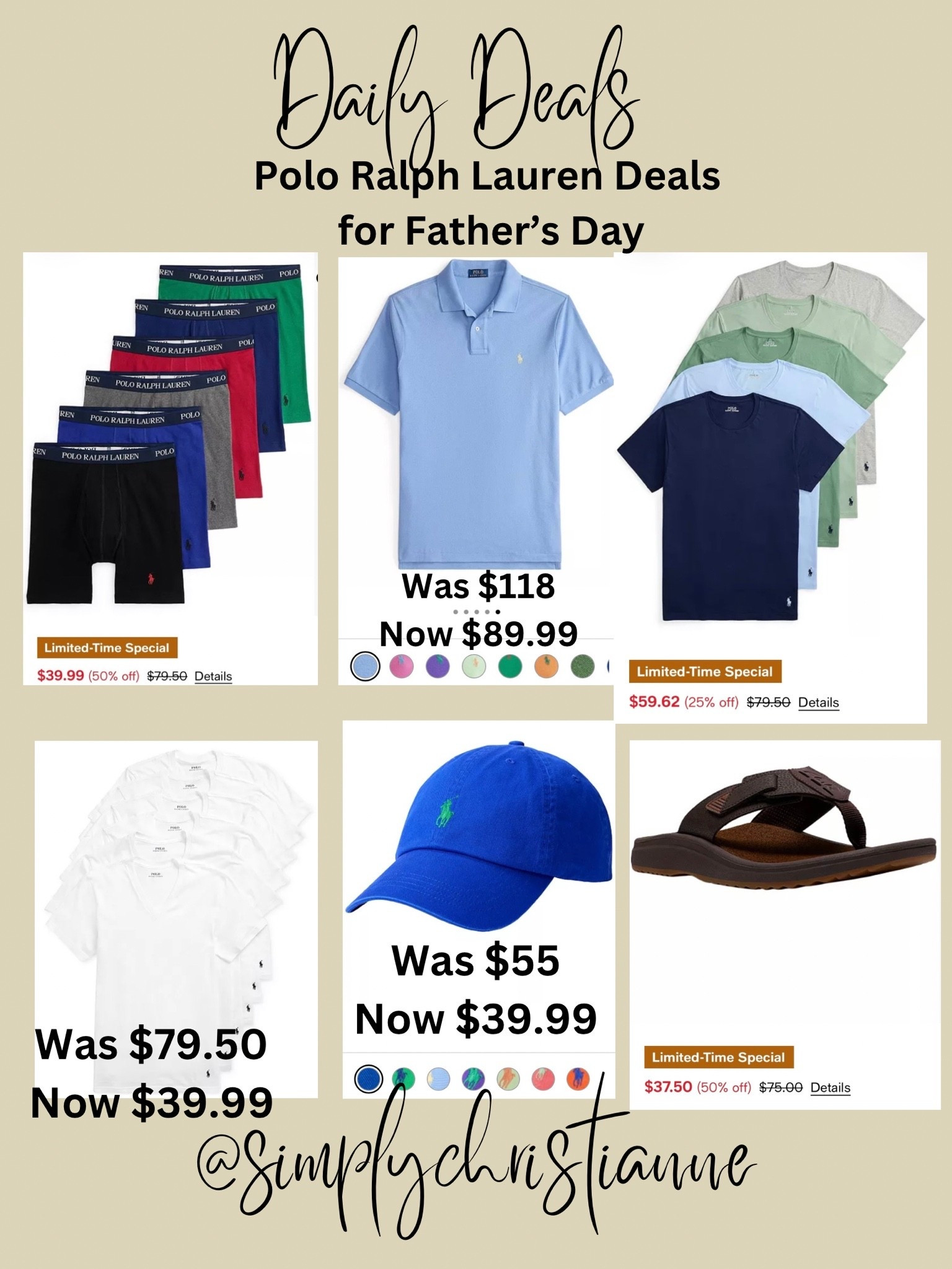 Polo Ralph Lauren deals for Last minute Father’s Fay gift ideas

#LTKSaleAlert