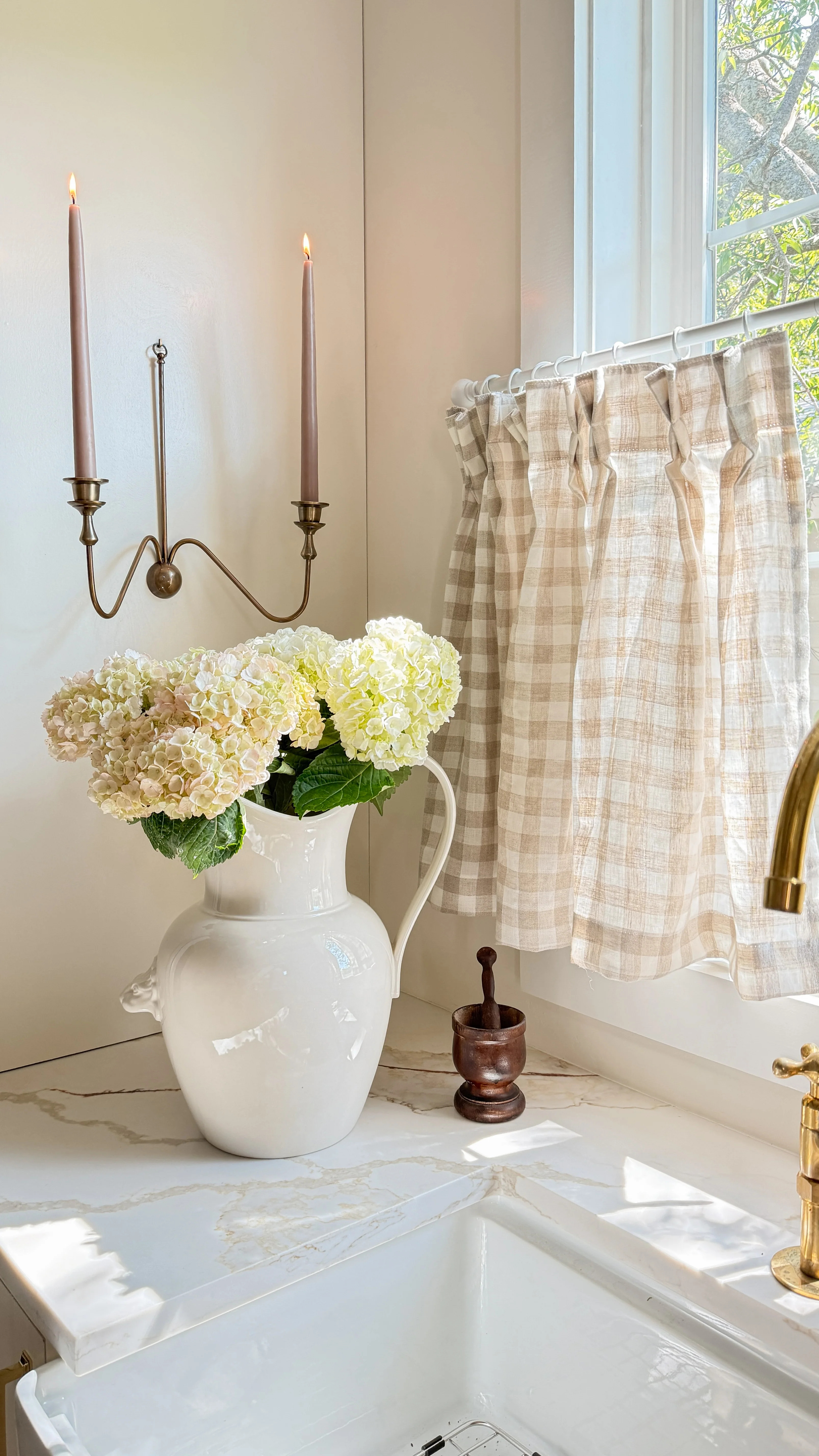 Esme Candle Wall Sconce | Cottage and Key