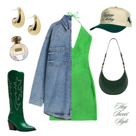 Lime green + denim 💚 #stpatricksday

#LTKfindsunder100 #LTKfindsunder50