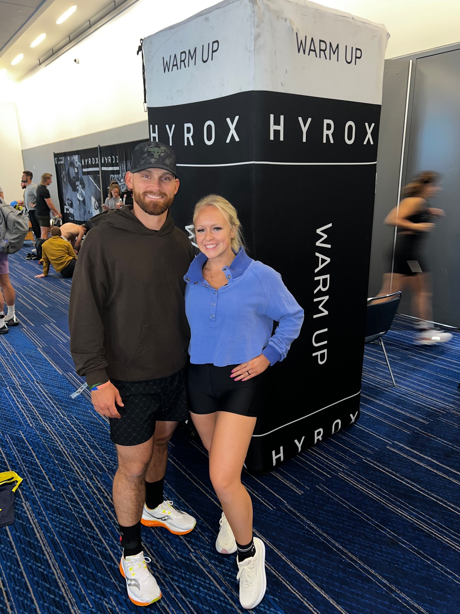 Looking fresh in warmups before Hyrox 💪🏼

#LTKShoeCrush #LTKActive #LTKMens