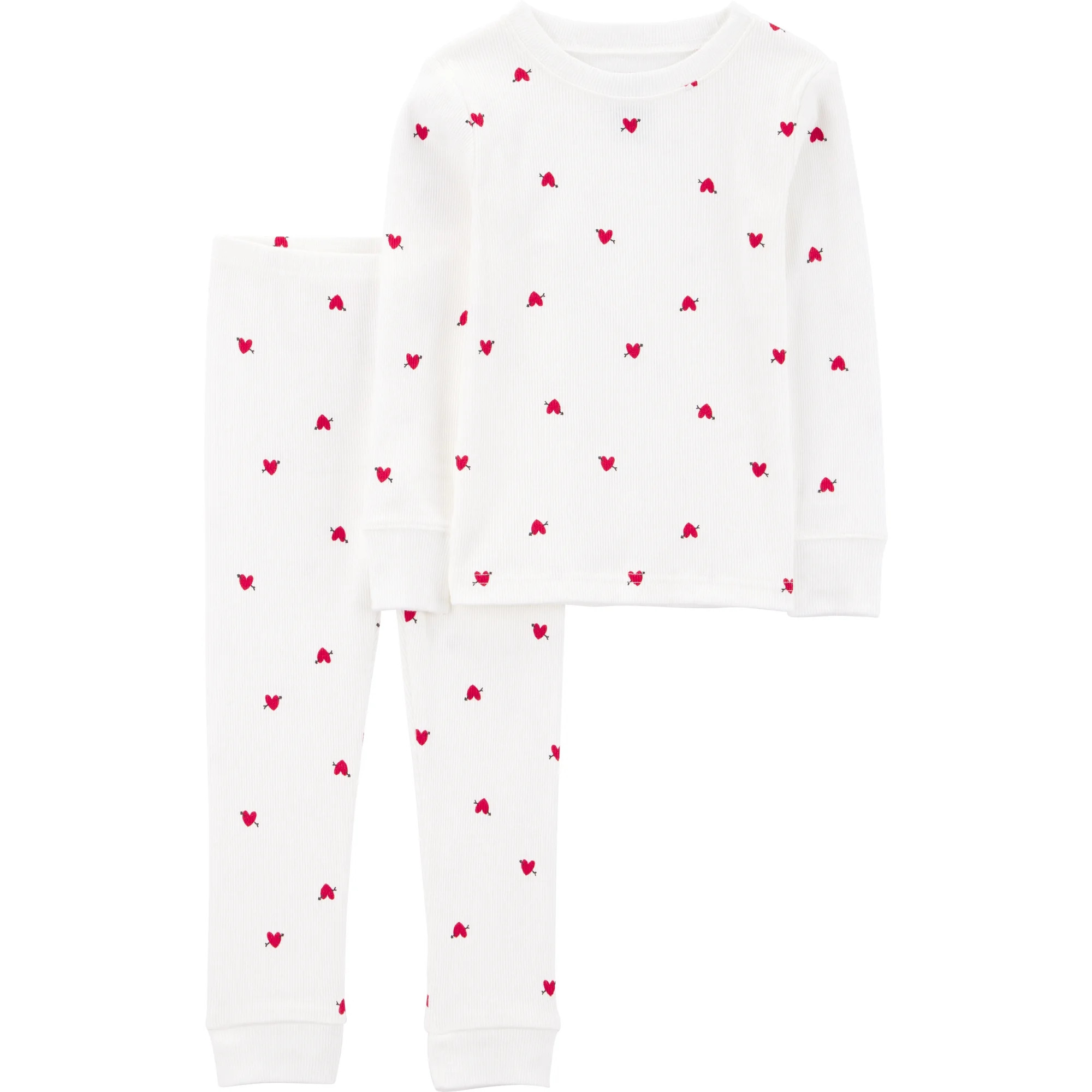Carter's Child of Mine Baby and Toddler Valentine's Pajama, 2-Piece, Sizes 12M-5T | Walmart (US)