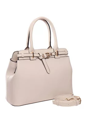Pebble Belted Satchel | Belk