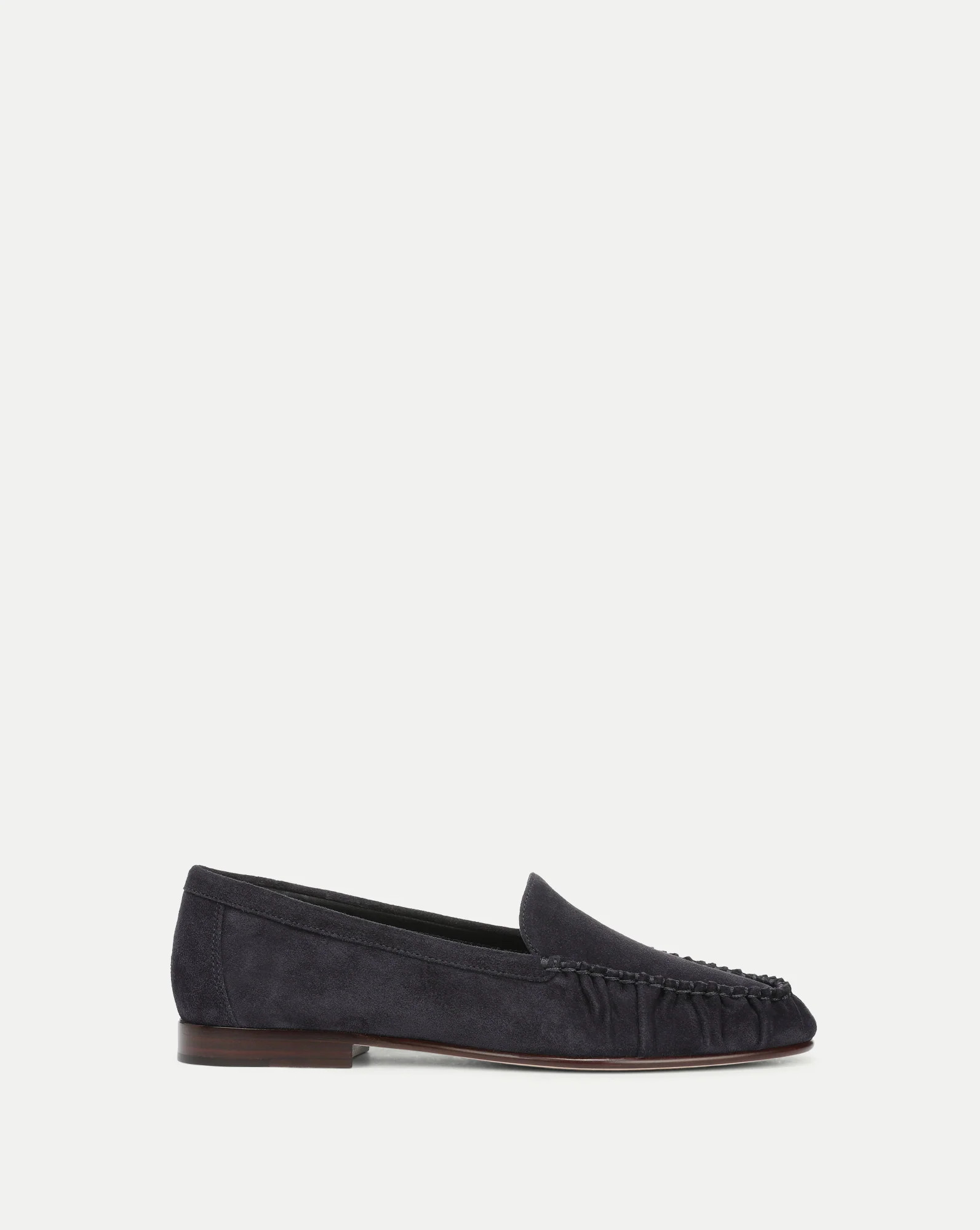 Veronica Beard Prilla Suede Loafer Navy | Veronica Beard