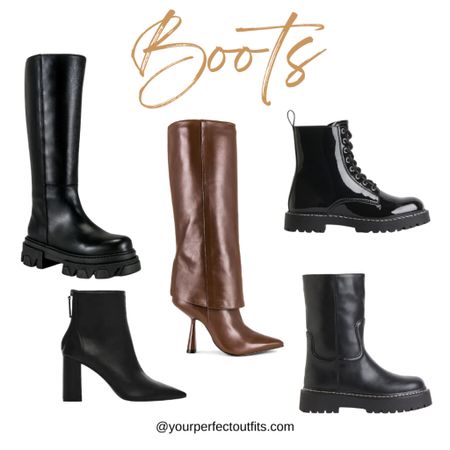 Boots to wear for autumn winter season 
Fall boots you should have this season 
Ankle boots low boots knee-high boots 
#LTKCyberWeek

#LTKHoliday #LTKshoecrush #LTKSeasonal