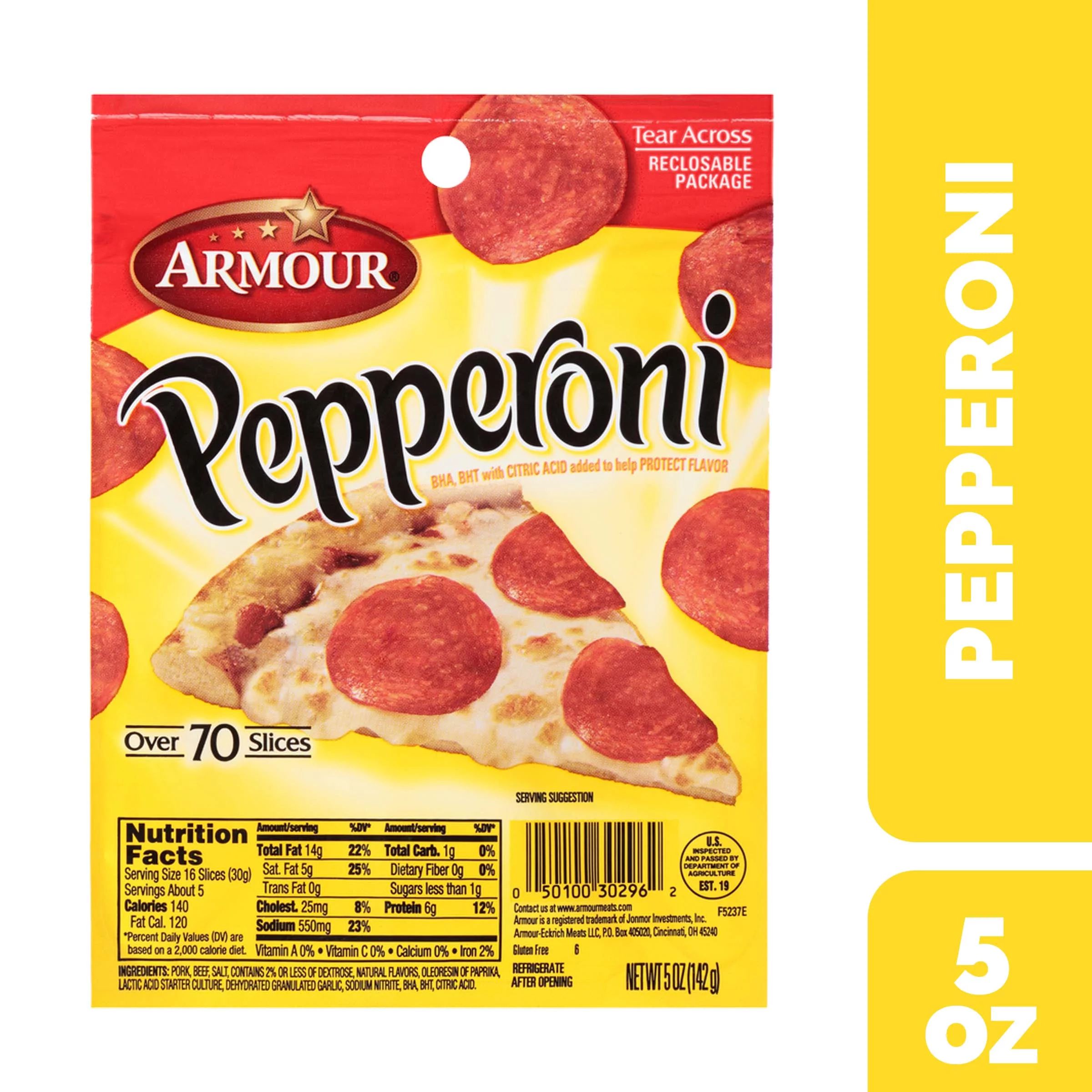 Armour Pepperoni Slices, 5 oz | Walmart (US)