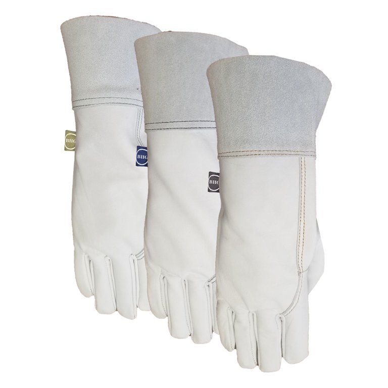 Better Homes & Garden Ladies White Natural Leather Glove, Size Small | Walmart (US)
