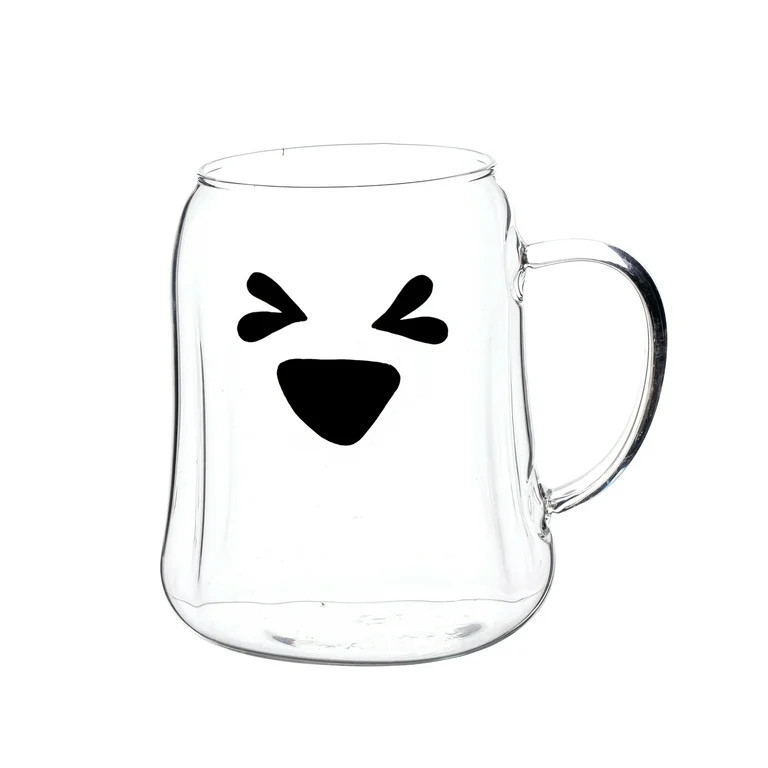 Way to Celebrate Glass Ghost Mug Squint | Walmart (US)