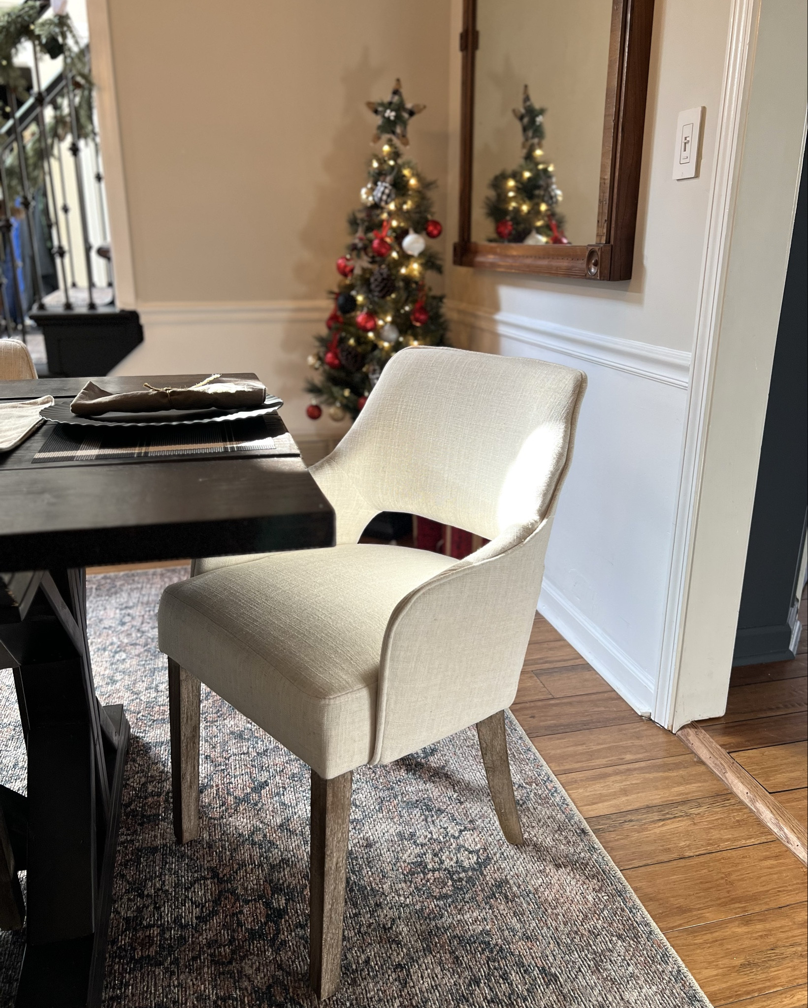 Elevate your dining room on a budget with these upholstered linen dining chairs. 

#LTKHome #LTKStyleTip