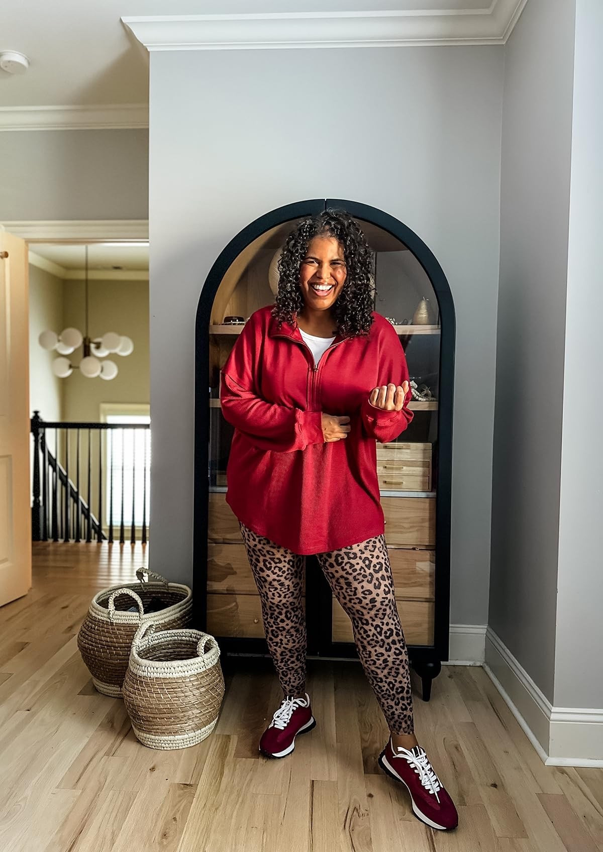 Loving these cozy and stylish leggings paired with my favorite sneakers. Perfect for a comfy yet chic look. Wearing size 3x in pullover (I’d advise going your true size as it’s too big) and size xxl in leggings #amazonfashion #casualvibes

#LTKHoliday #LTKPlusSize #LTKSeasonal