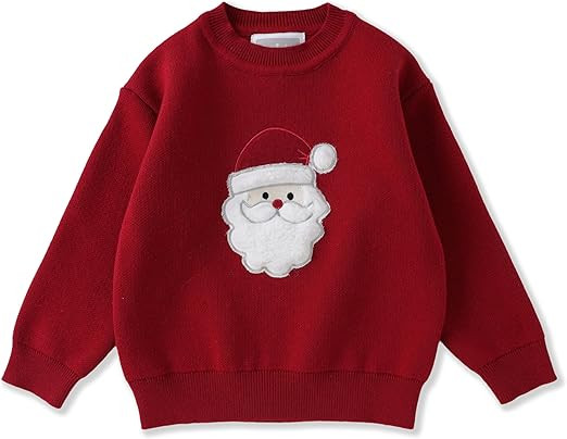 Lil cactus Baby Girls & Boys, Toddler Christmas Sweaters - Festive Holiday Pullovers with Santa &... | Amazon (US)
