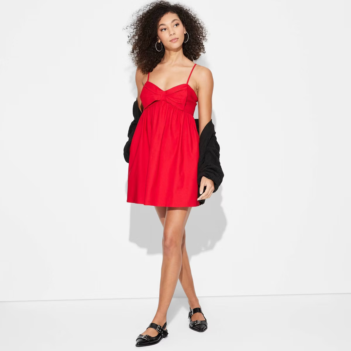 Women's Mini A-Line Dress - Wild Fable™ Red | Target