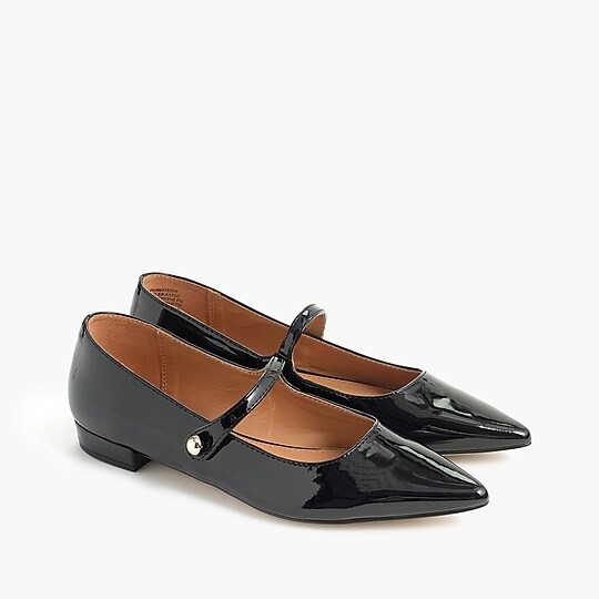 Mary Jane pointy-toe flats | J.Crew Factory