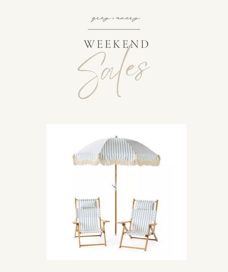 30% off this chic beach chair & umbrella set this weekend!

#LTKsalealert #LTKSeasonal