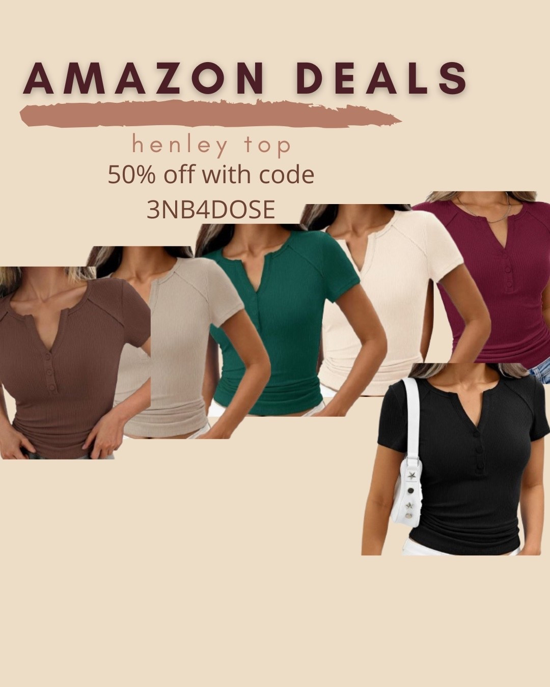 $9 ends 5/24

Amazon fashion
Amazon deals
Henley top

#LTKSaleAlert