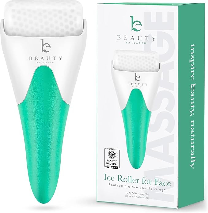 Ice Roller for Face - Smoothes Fine Lines & Wrinkles, Face & Eye Roller for Puffy Eyes, Skin Care... | Amazon (US)
