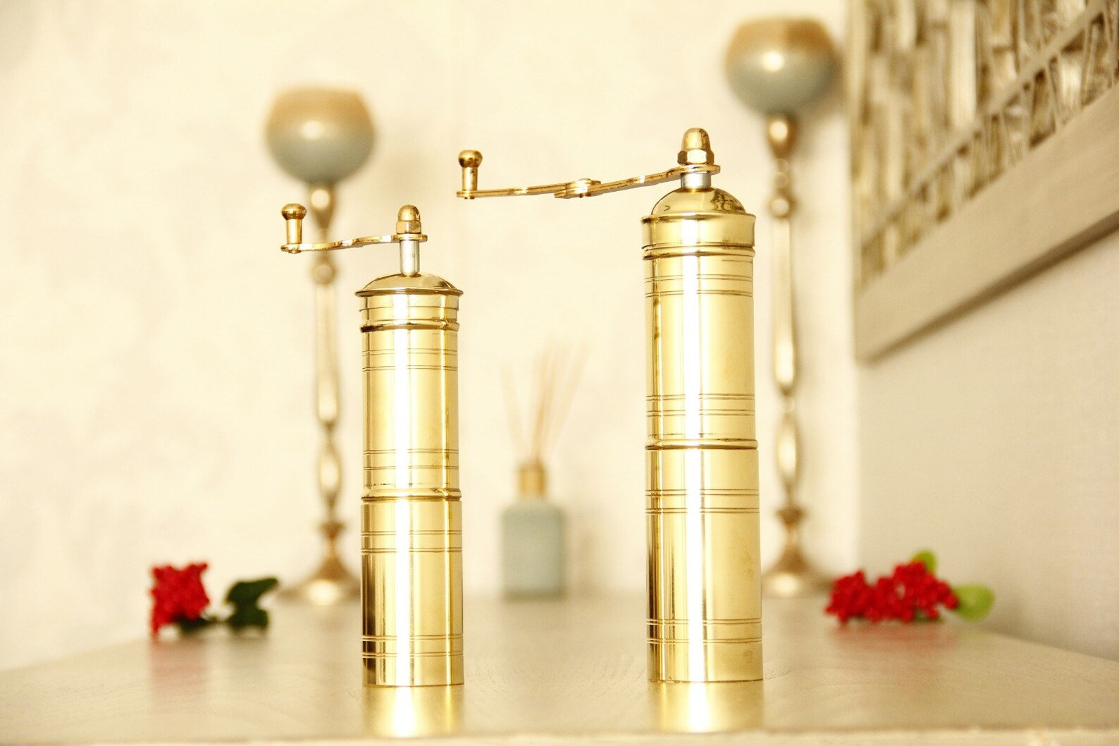 Decorative Coffee Grinder Refillable Turkish Style Mill - Etsy Canada | Etsy (CAD)