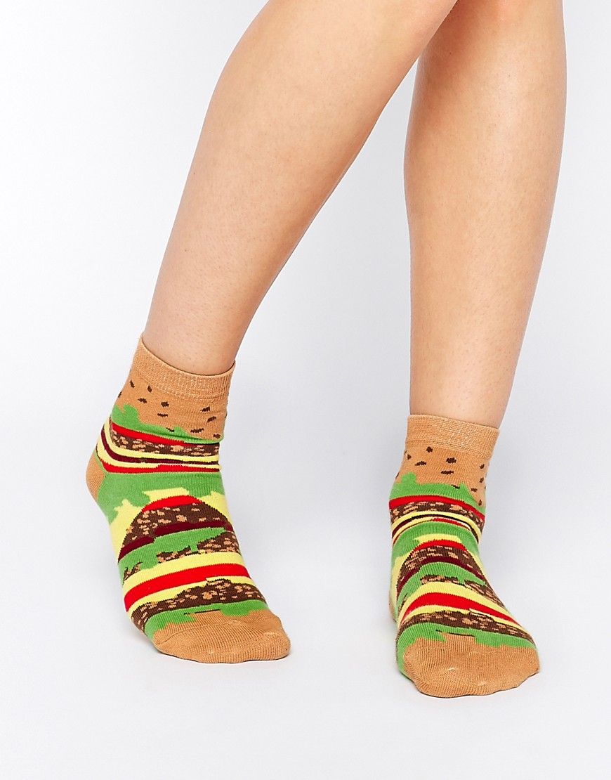 ASOS All Over Burger Socks | ASOS US