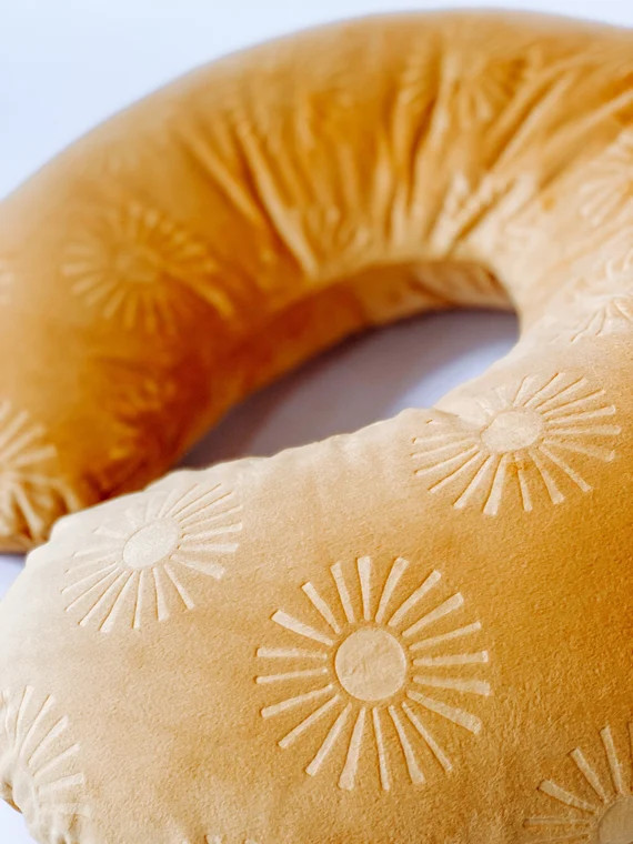 Sun Nursing Pillow Cover Velvet Nursing Cover Breastfeeding - Etsy | Etsy (US)