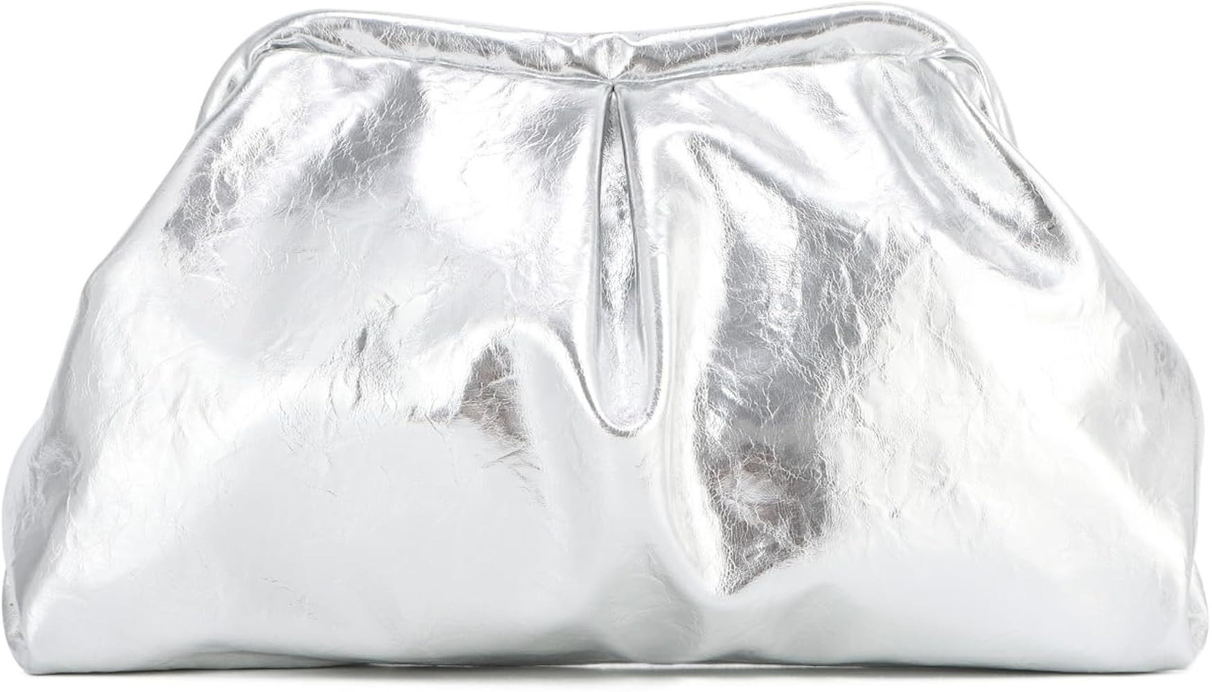 EVEOUT Dumpling Clutch for Women Stylish PU Leather Clutch Purse for Wedding Dinner Party Pouch B... | Amazon (UK)