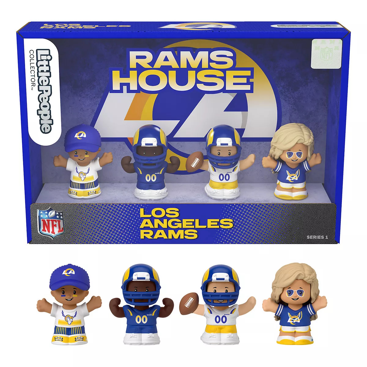 Fisher-Price Little People 4-Pack Los Angeles Rams Figures Collector Set | Kohl's
