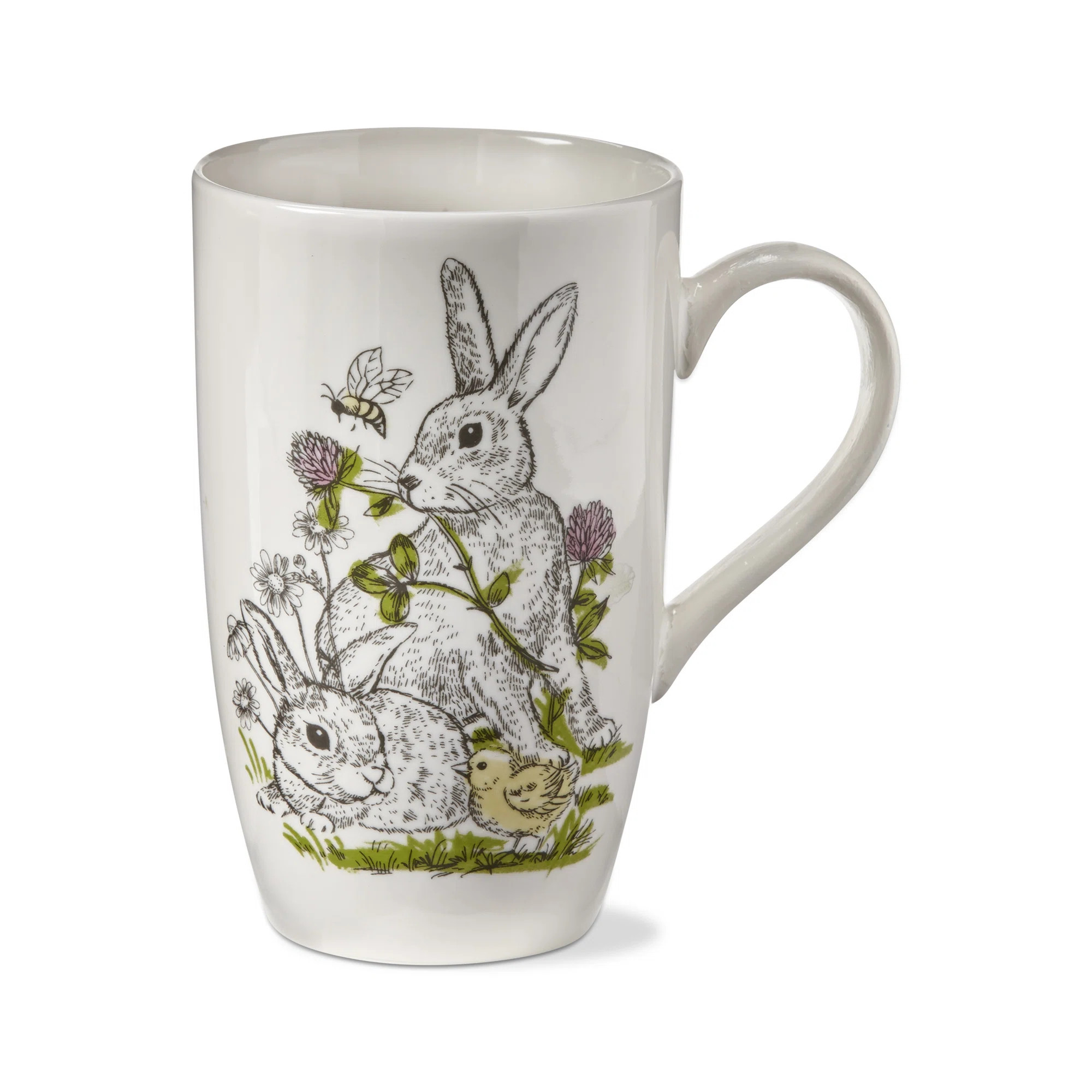 The Holiday Aisle® Issela Bunny Clover Tall Mug | Wayfair | Wayfair North America