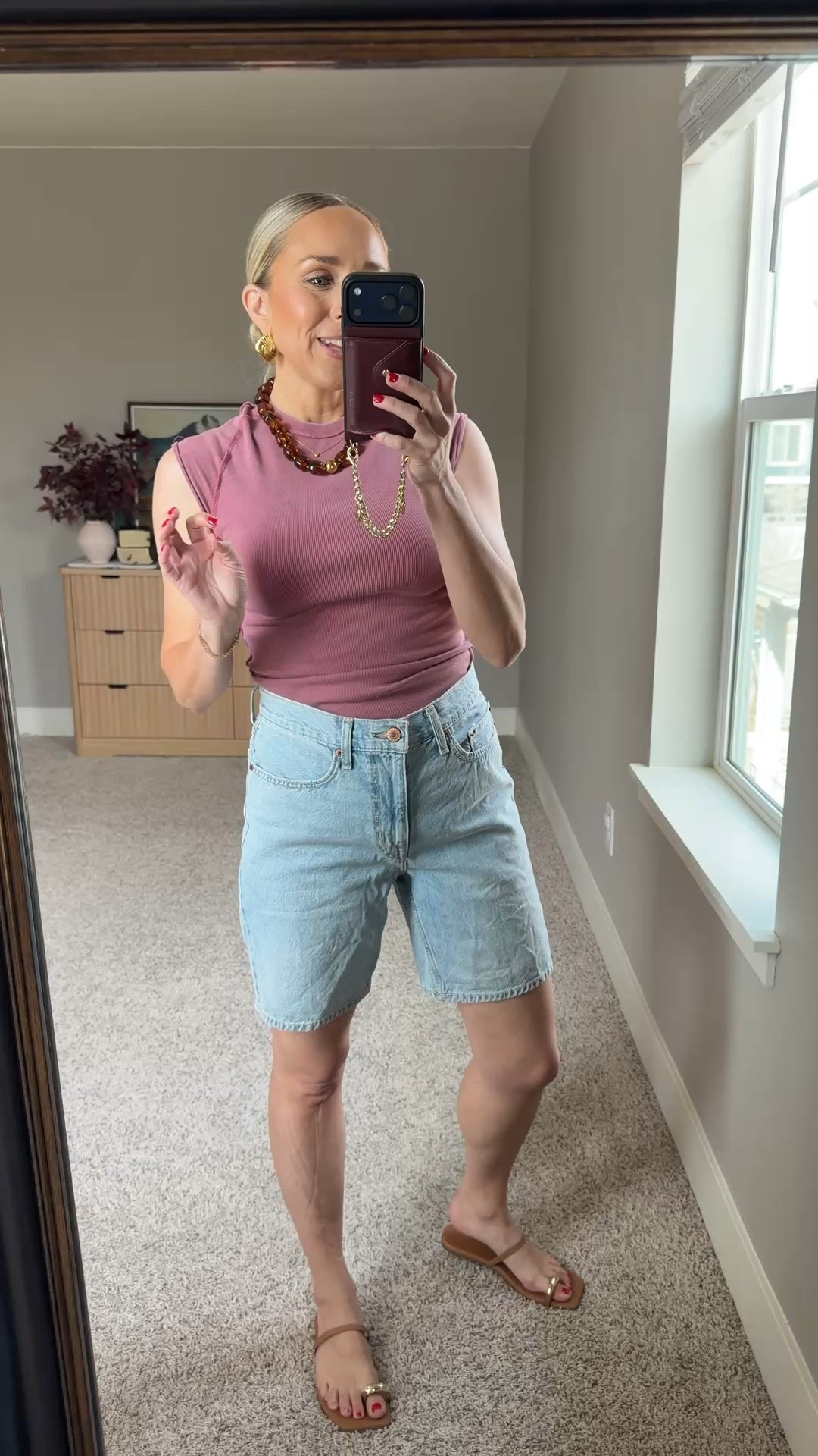 My favorite summer long shorts! 

#LTKmomlife #LTKgrwm #LTKootd